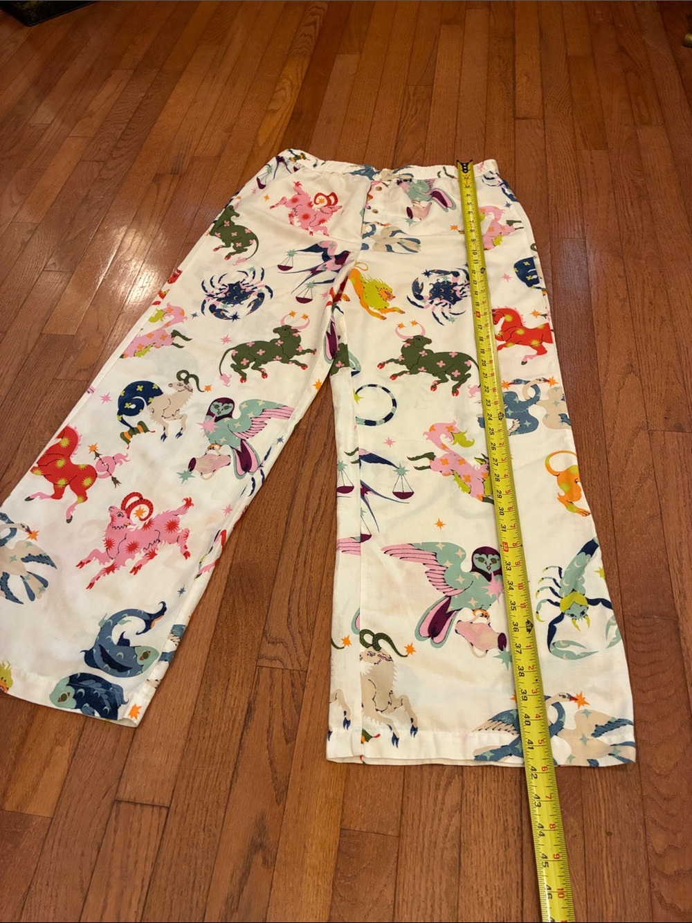 Anthropologie Lou Benesch
Zodiac Print Pajama Pants Size L with Pink Top L - Picture 8 of 10